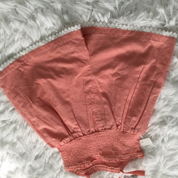 Shabby Chic- Toddler Orange Spaghatti strap Short - Picture 4 of 6